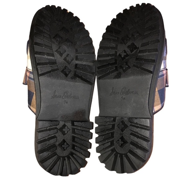 Sam Edelman Slip On Eliana Chunky Platform Sandal Slides Size 7.5 - Picture 6 of 7